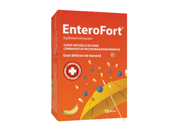 EnteroFort, 10 plicuri, MBA Pharma