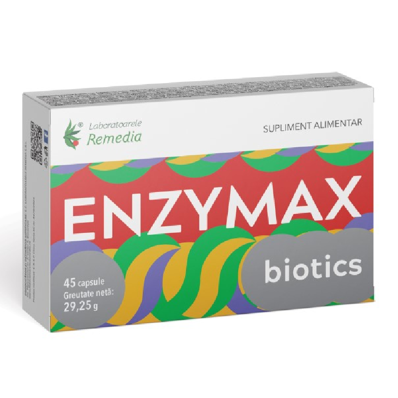 Enzymax Biotics, 45 capsule, Remedia