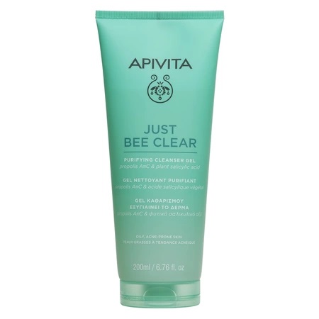 Apivita Gel de curatare pentru ten gras si acneic Just Bee Clear, 200ml