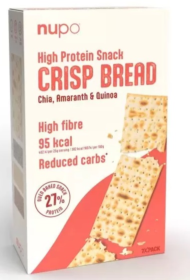 Protein Crisp Bread, 7 pachetele, Nupo