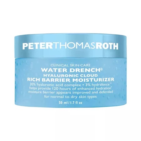 Crema de fata Water Drench Hyaluronic Cloud Rich Barrier Moisturizer, 50ml, Peter Thomas Roth