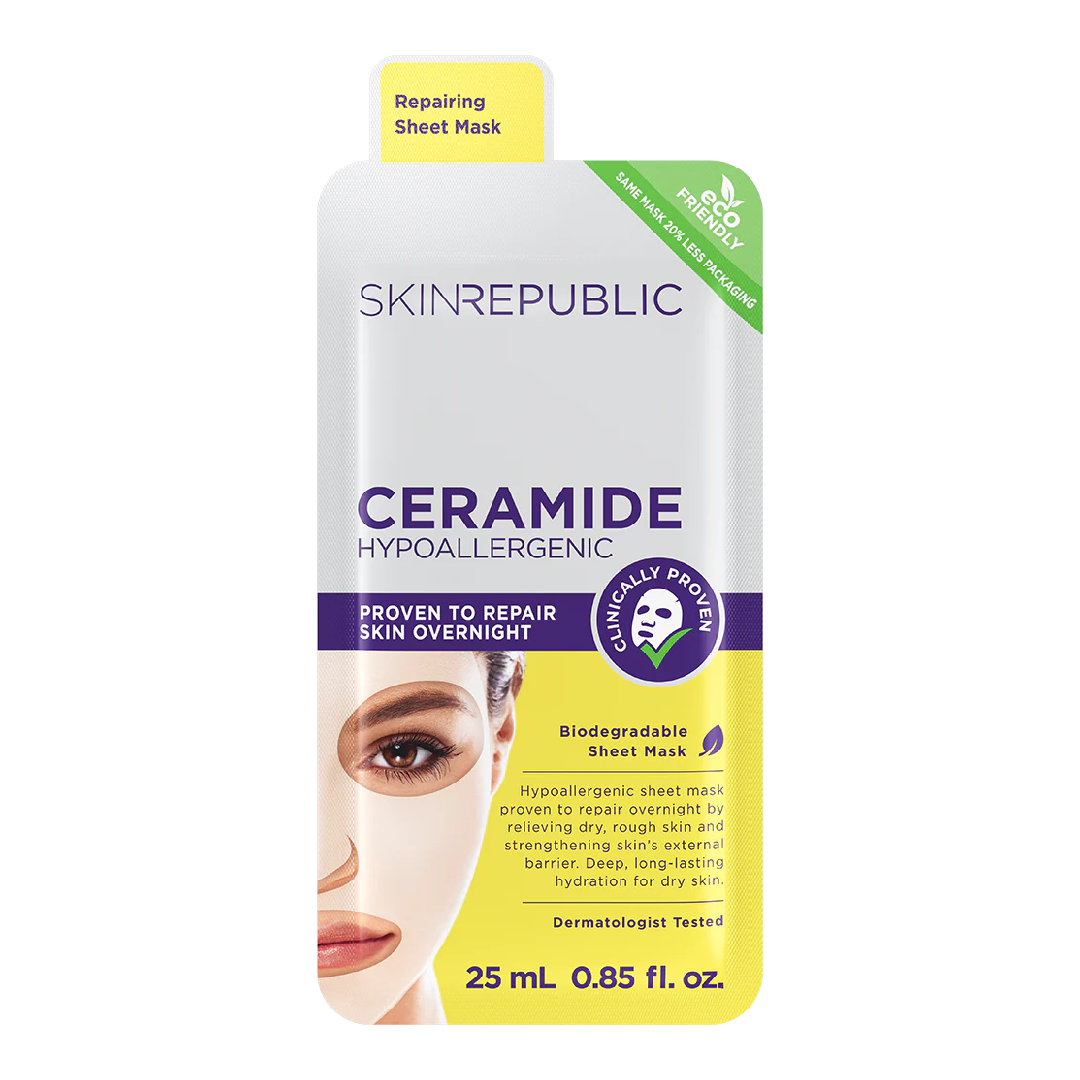 Masca servetel cu ceramide, Skin Republic