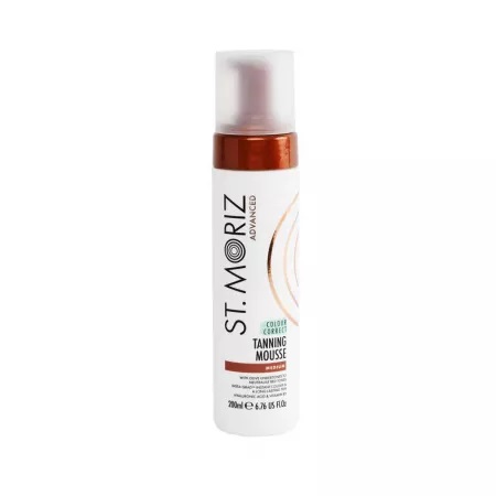 Spuma autobronzanta Advanced Tanning Mousse Medium, 200ml, St. Moriz