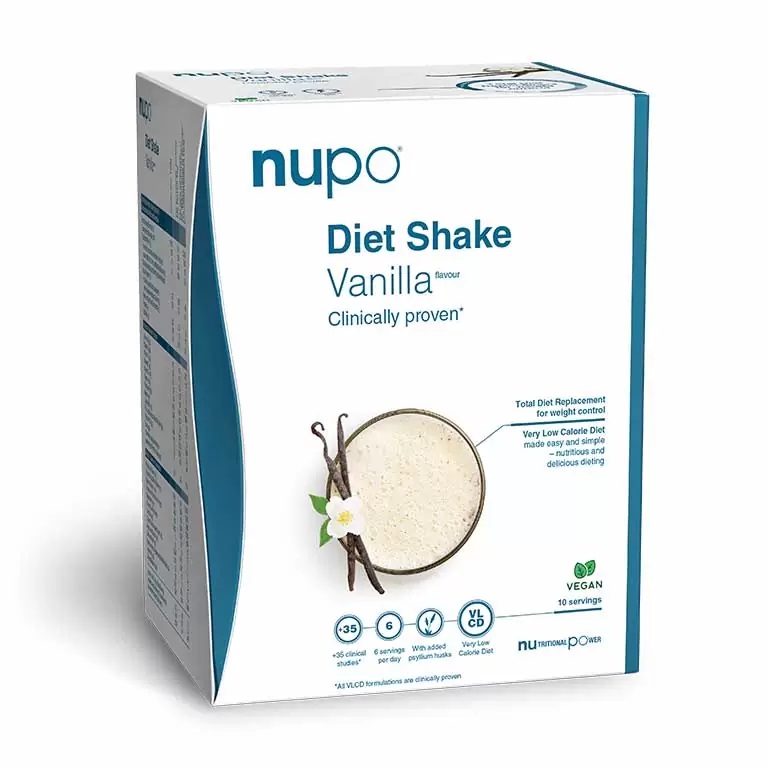 Shake Vegan Vanilie, 12 plicuri, Nupo