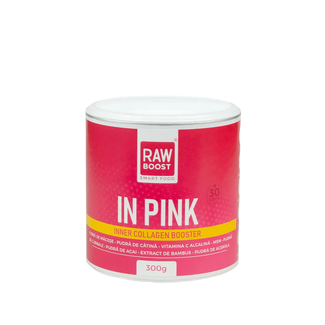 Inner Collagen Booster In Pink ecologic, 300g, Rawboost