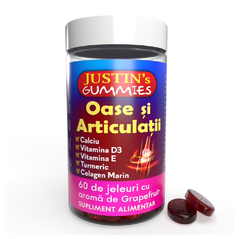 Oase si articulatii 60 jeleuri, Justin Pharma