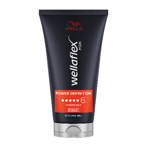 Gel pentru par cu grad de fixare 6 Men Power Definition Wellaflex, 150ml, Wella