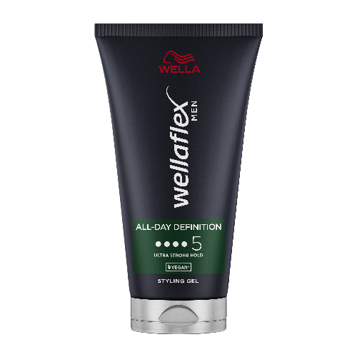 Gel pentru par cu grad de fixare 5 Men All-Day Definition Wellaflex, 150ml, Wella