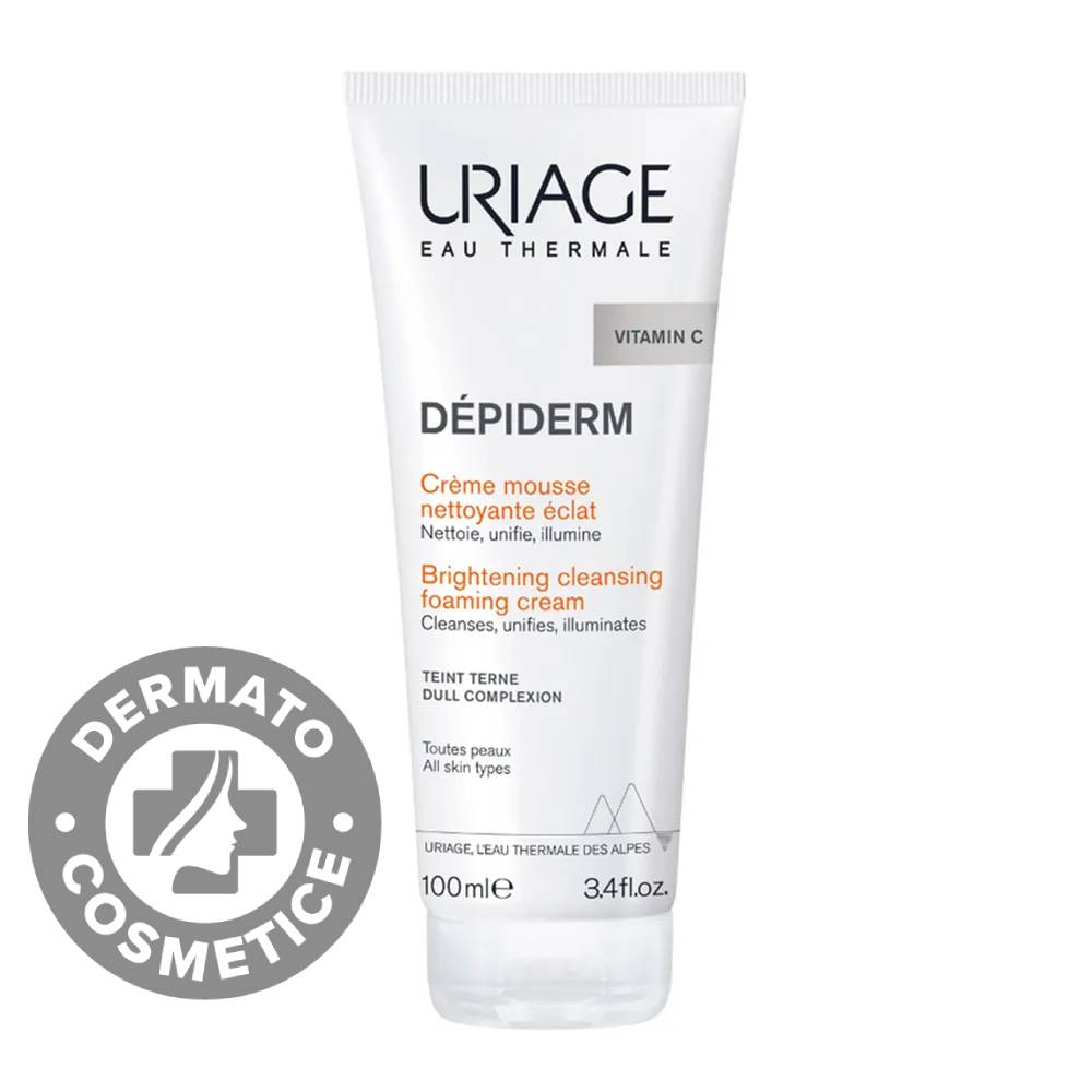 Spuma de curatare cu Vitamina C Depiderm, 100ml, Uriage