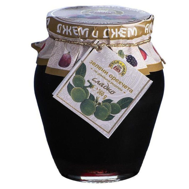 Dulceata de nuci verzi, 360g, Jam&Jam