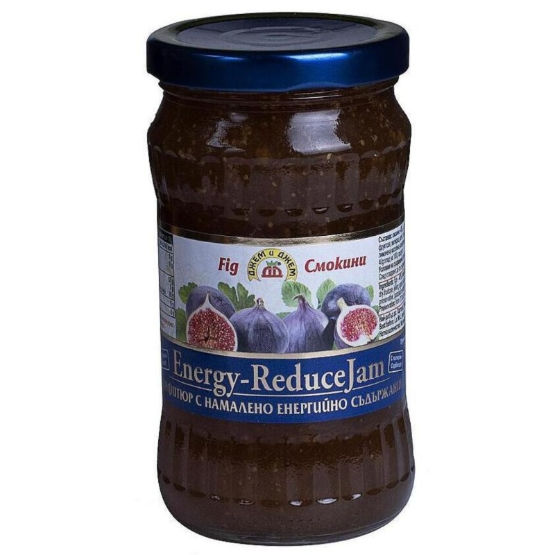 Gem de smochine fara zahar, 340g, Jam&Jam