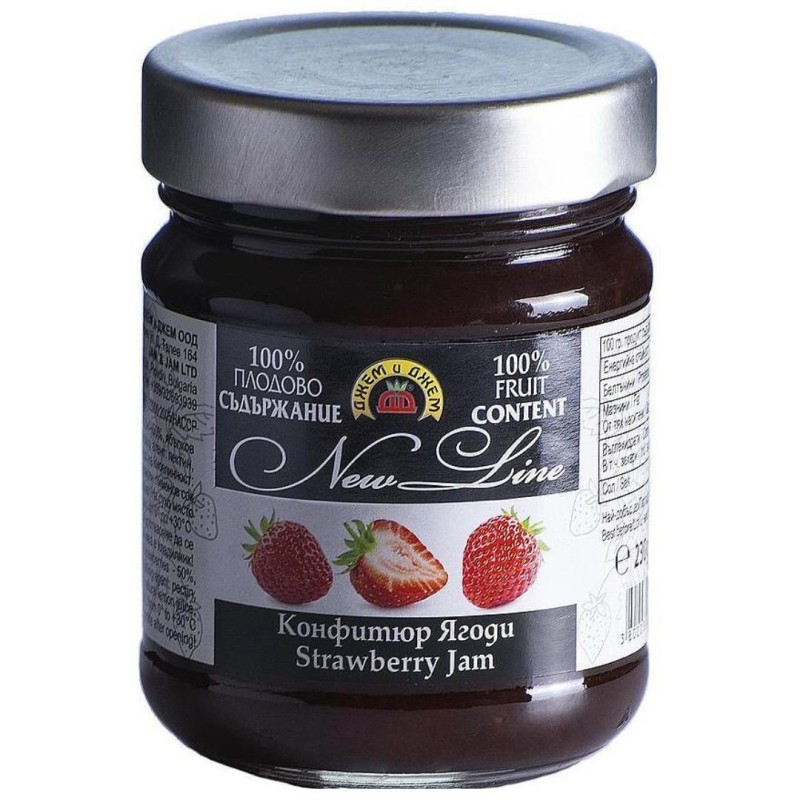 Gem de capsuni, 230g, Jam&Jam