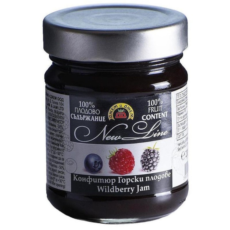 Gem de fructe de padure, 230g, Jam&Jam