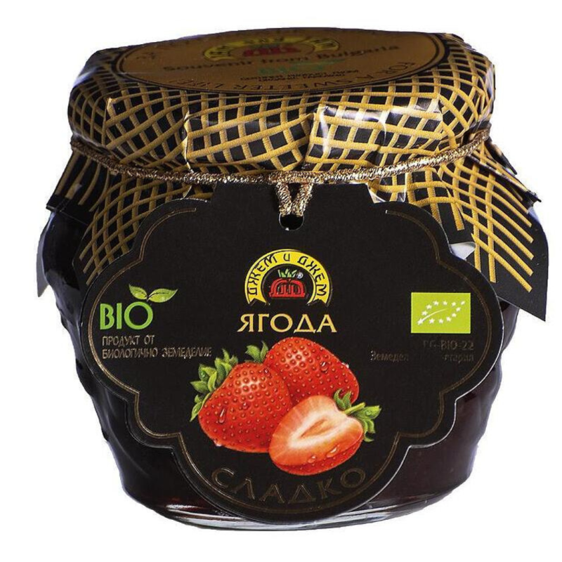 Dulceata Eco de capsuni, 240g, Jam&Jam