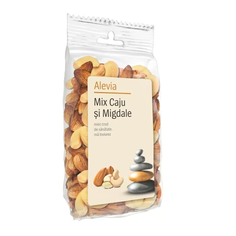 Mix caju si migdale, 130g, Alevia