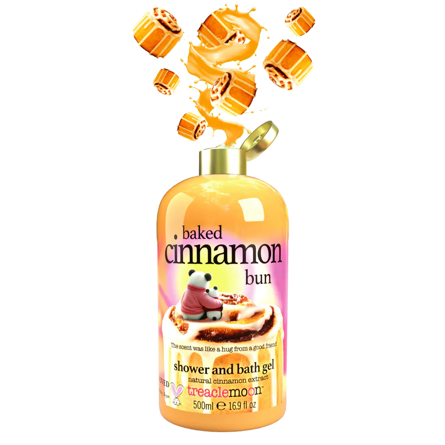 Gel de dus Baked Cinnamon Bun, 500ml, Treaclemoon