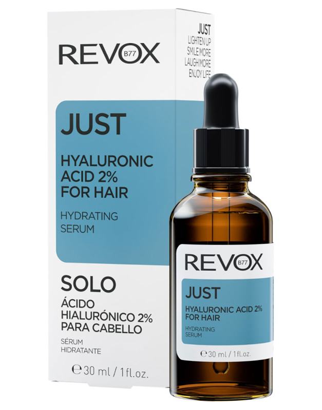 Acid hialuronic pentru par Just Hyaluronic, 30ml, Revox