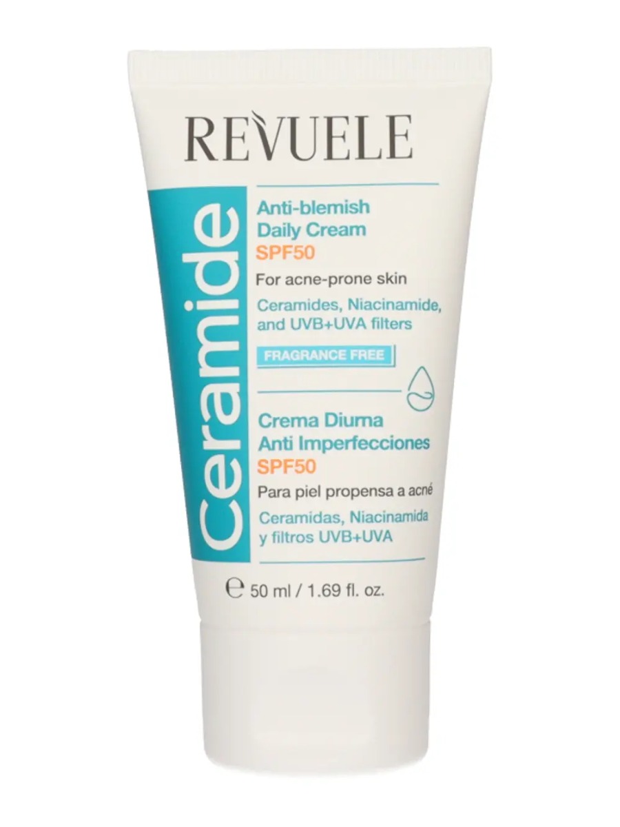 Crema de zi anti-pete SPF50, 50ml, Revuele