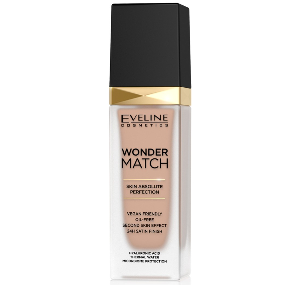 Fond de ten Wonder Match 12 Light Natural, 30ml, Eveline Cosmetics