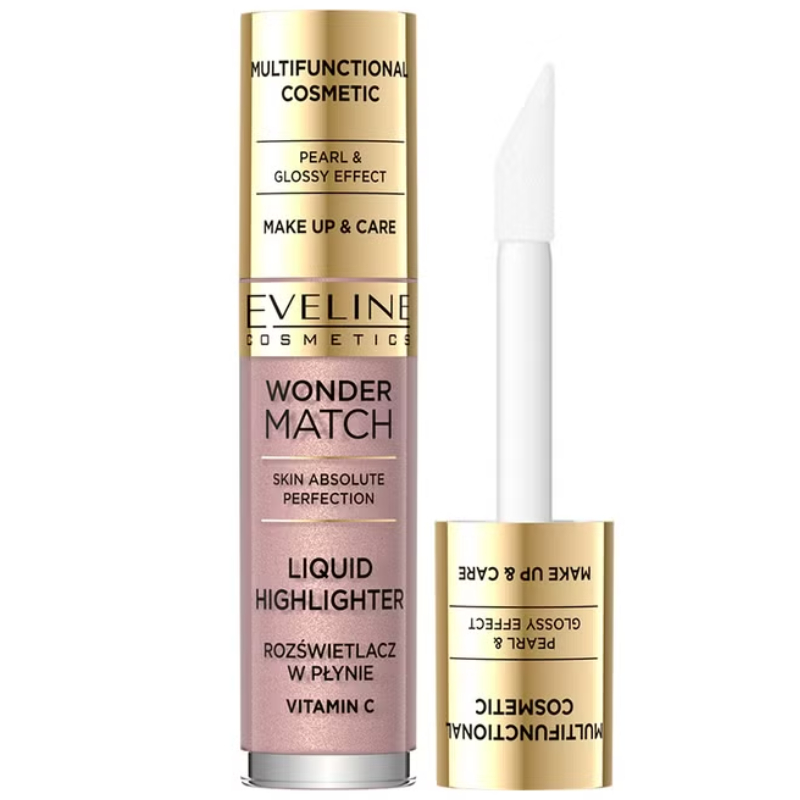 Iluminator lichid Wonder Match Nr. 1, 4.5ml, Eveline Cosmetics