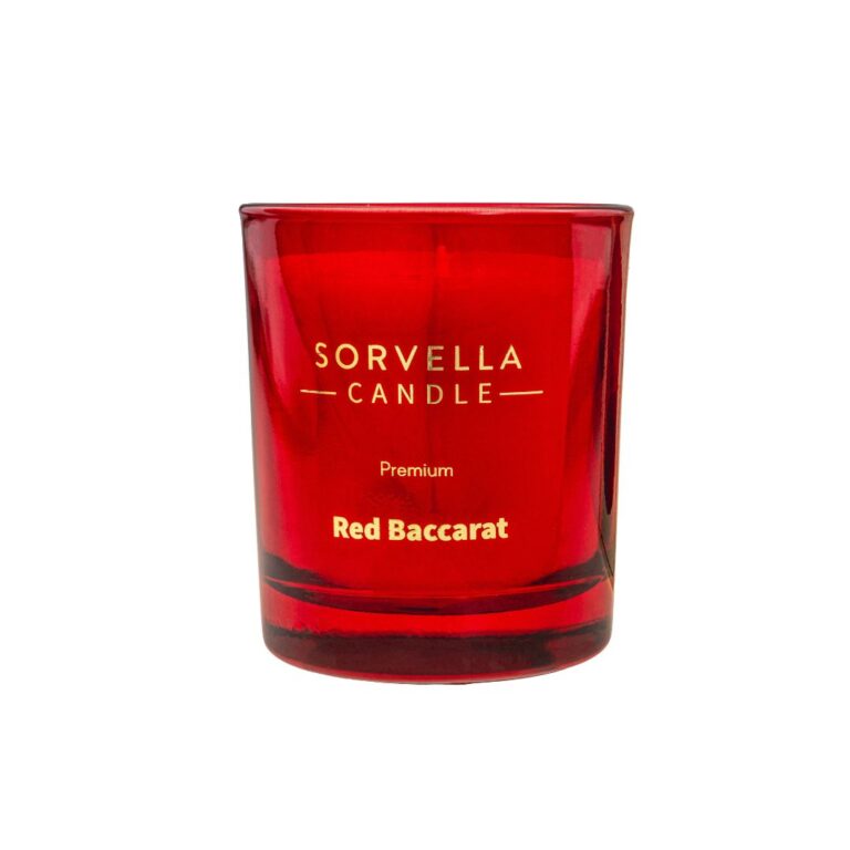 Lumanare parfumata Red Baccarat, 170g, Sorvella