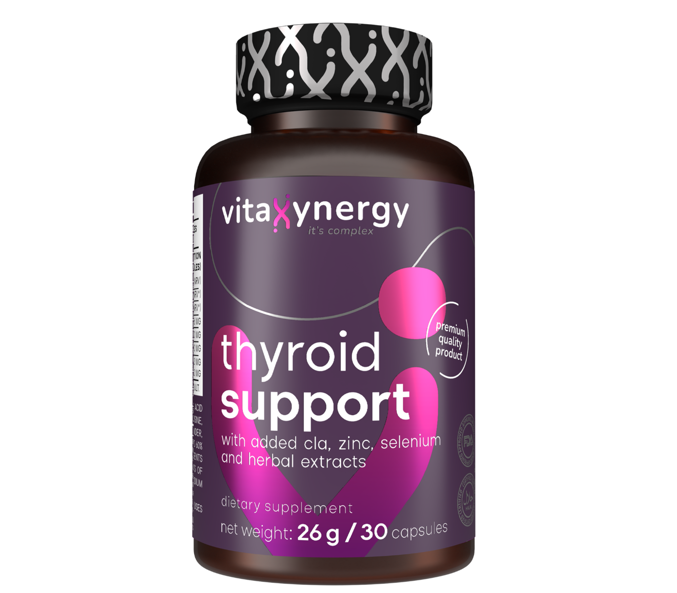 Thyroid Support, 30 capsule, Vitaxynergy