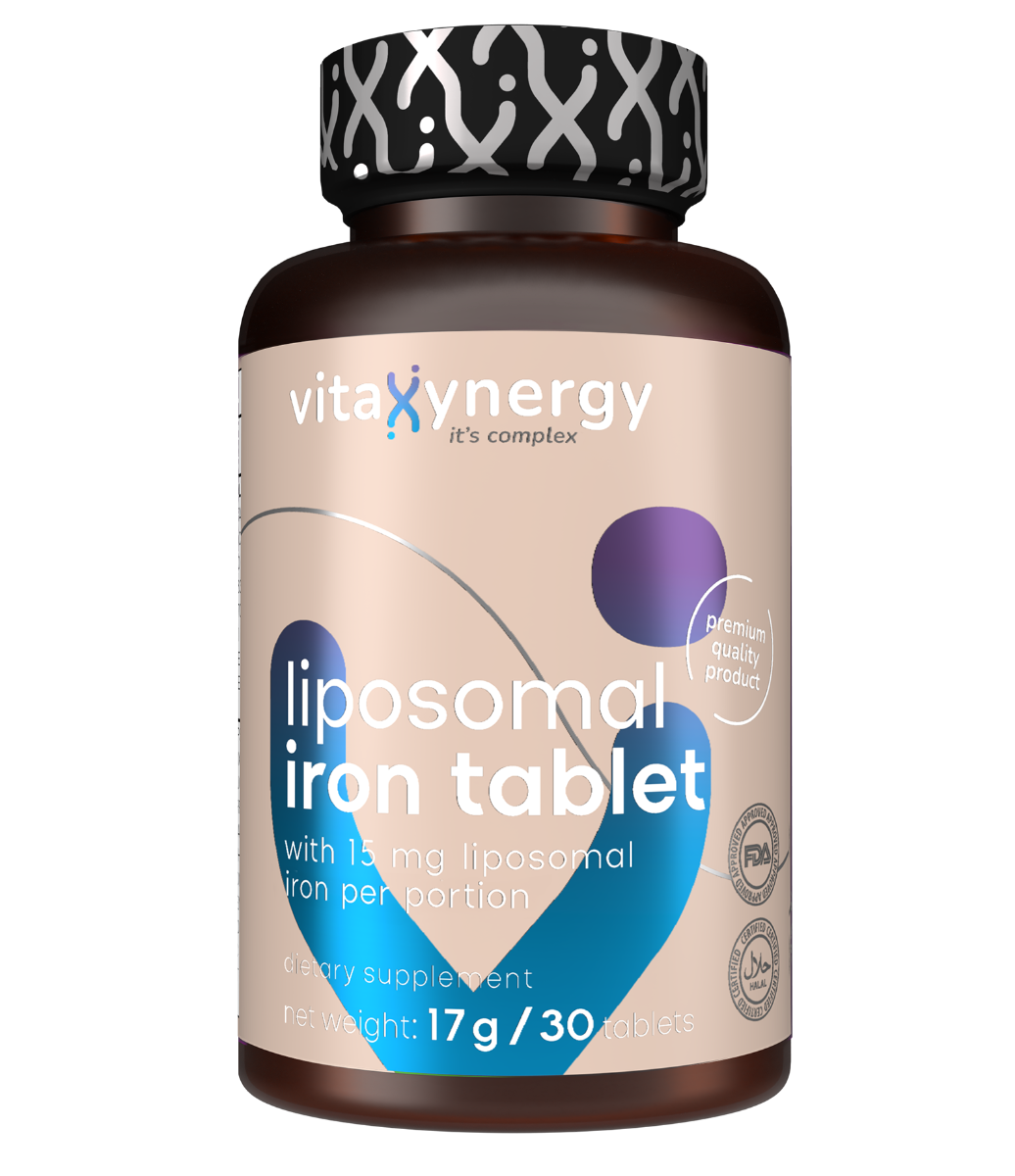 Fier lipozomal, 30 tablete, Vitaxynergy