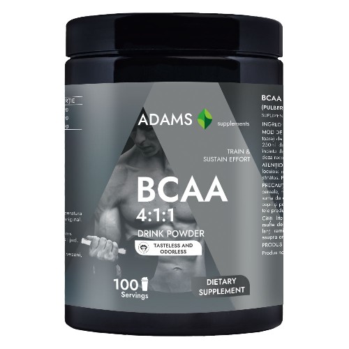 BCAA 4:1:1 fara aroma, 400g, Adams Vision