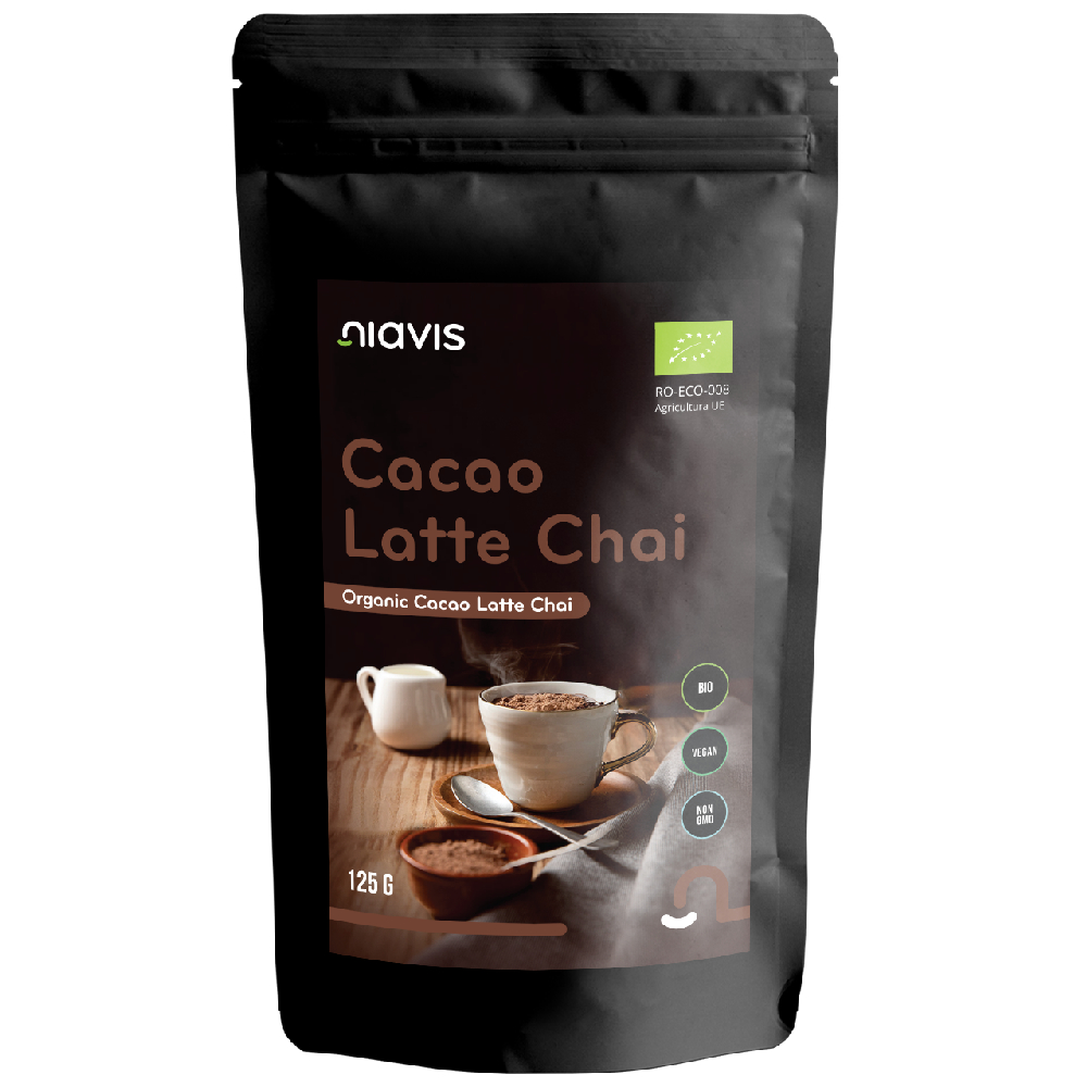 Mix ecologic Cacao Latte Chai, 125g, Niavis