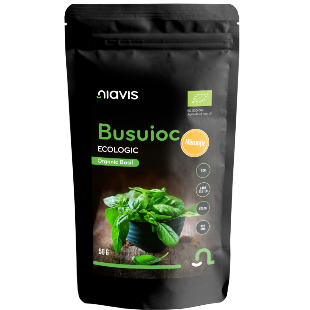 Busuioc maruntit ecologic, 50g, Niavis