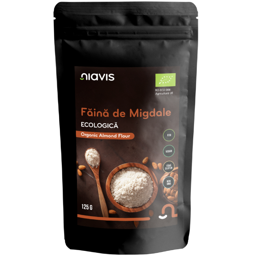 Faina de migdale ecologica, 125g, Niavis