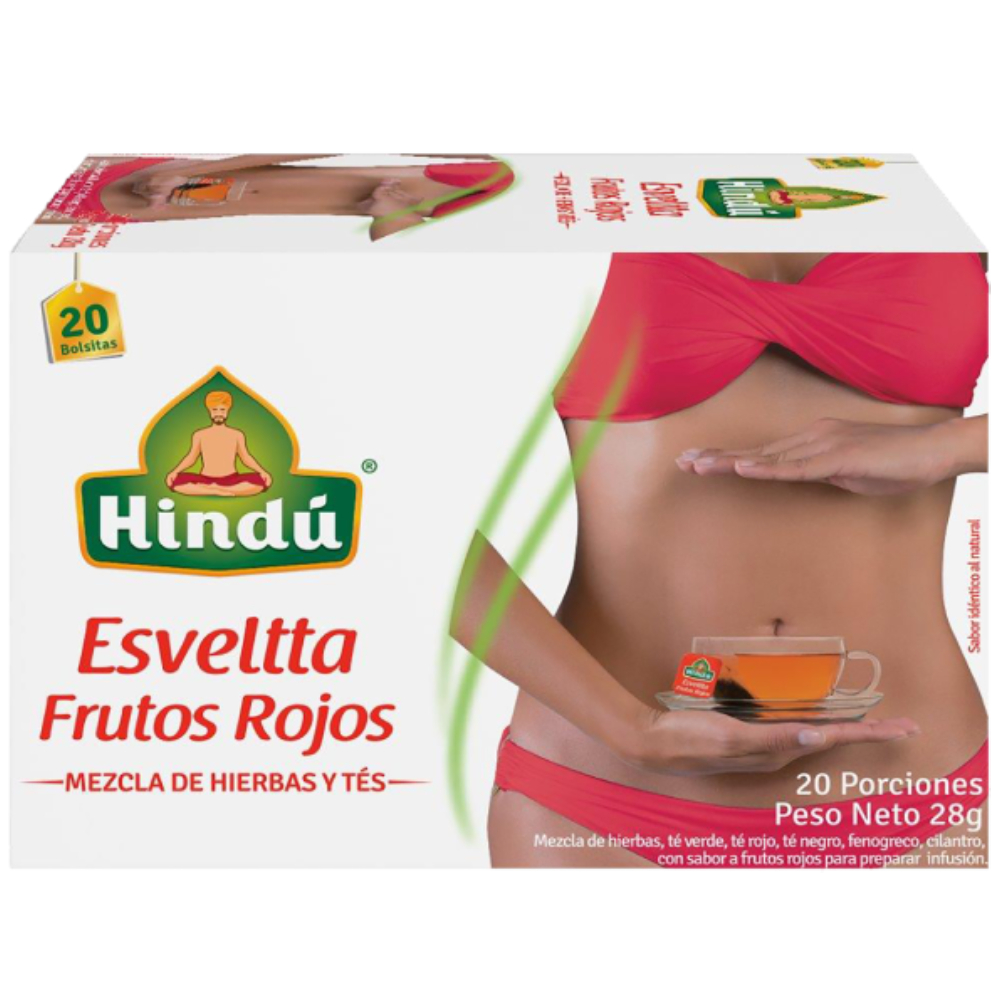 Ceai cu fructe rosii Esveltta, 28g, Hindu