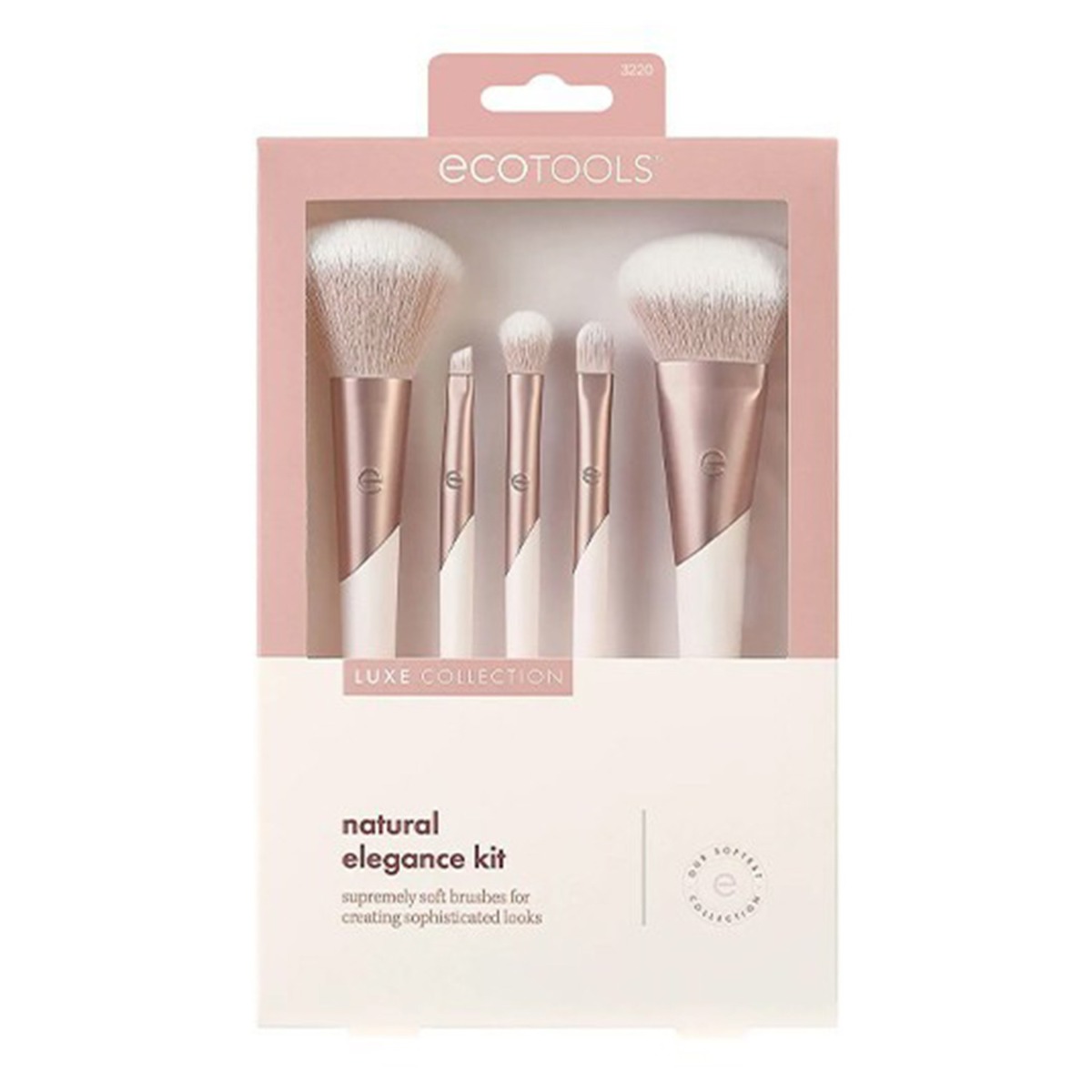 Set Pensule Natural Elegance, 5 bucati, EcoTools