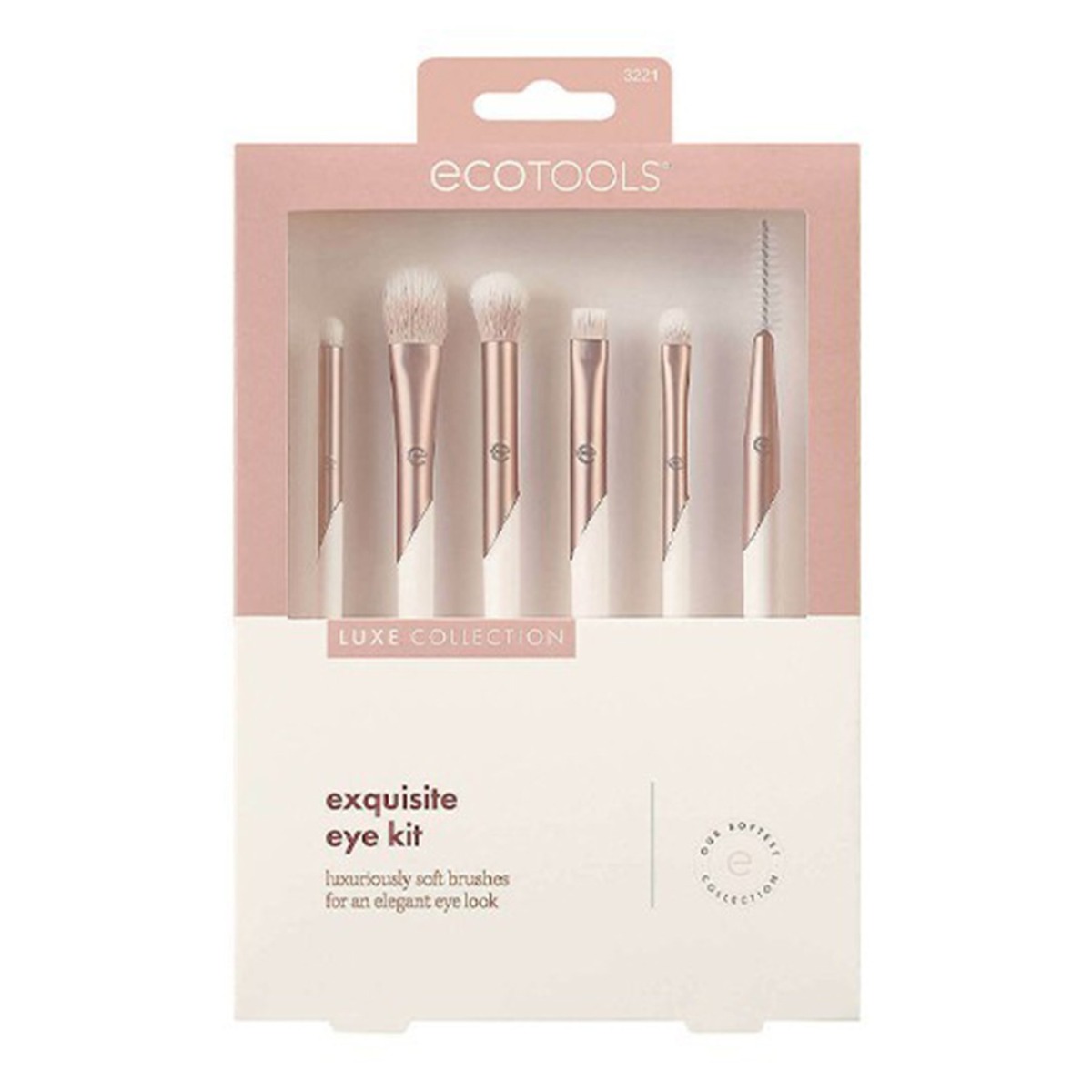 Set Pensule Eco Luxe Exquisite, 6 bucati, EcoTools