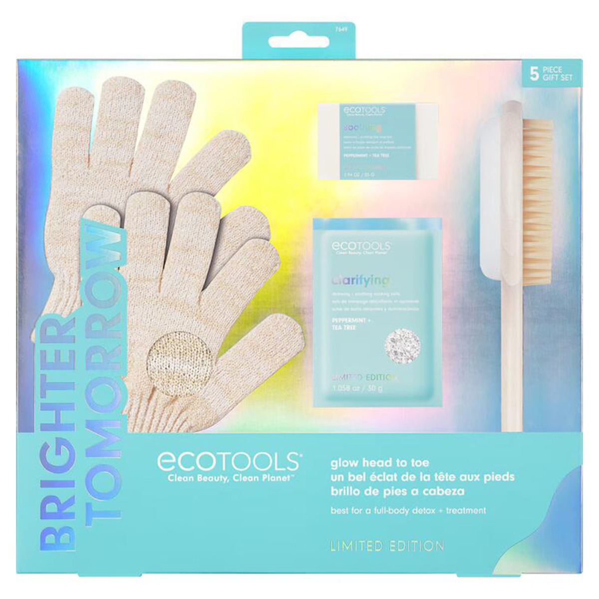 Set pentru ingrijirea corpului Glow Head to Toe, EcoTools