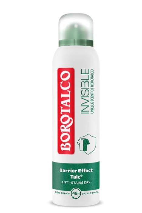 Deodorant spray Invisible Original, 150ml, Borotalco