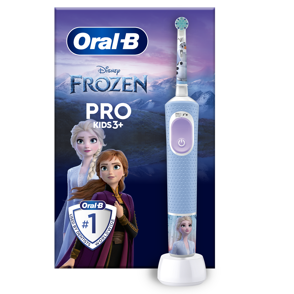 Periuta de dinti electrica Pro Kids Frozen 3 ani+, 1 bucata, Oral-B