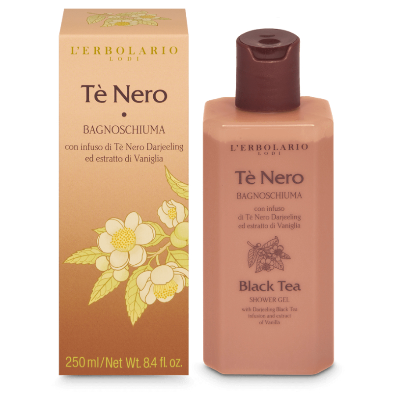 Gel de dus Black Tea, 250ml, L'Erbolario