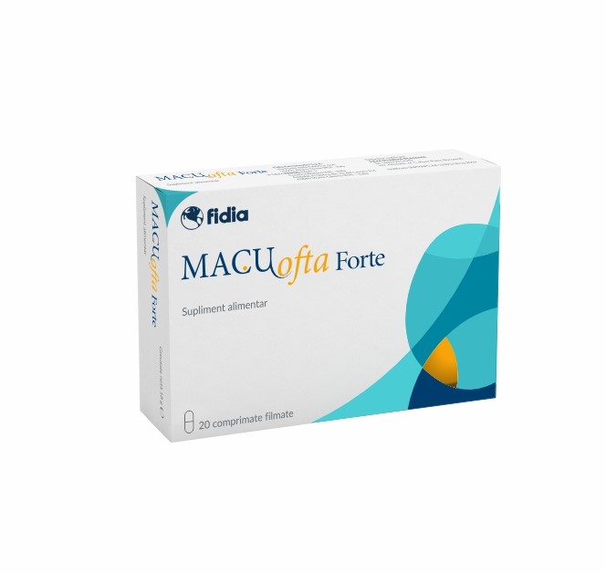 Macuofta Forte, 20 comprimate filmate, Fidia