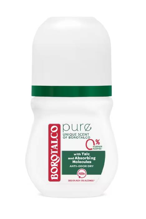 Deodorant roll-on Pure Original, 50ml, Borotalco