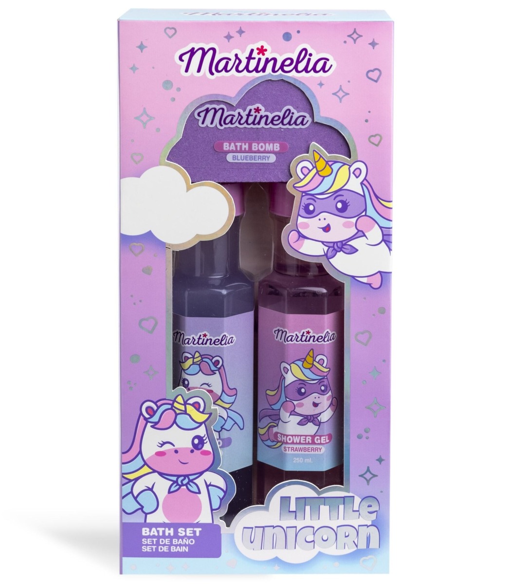 Set pentru baie Trio Little Unicorn, Martinelia