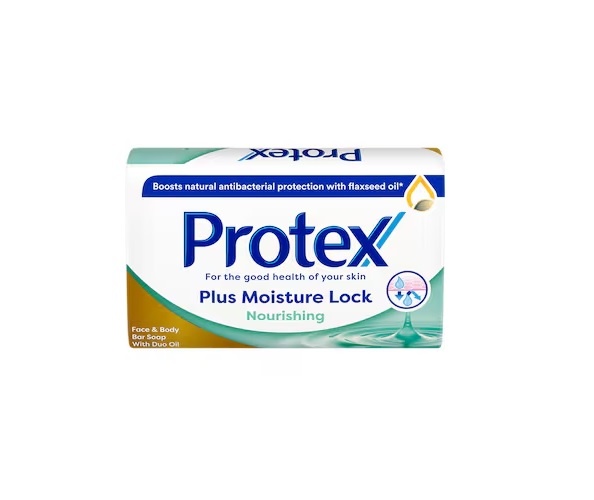 Sapun solid antibacterian Plus Moisture Lock Nourishing, 90g, Protex