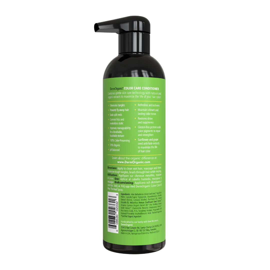 Balsam profesional fara sulfati, pentru protectia culorii, 500 ml, DermOrganic