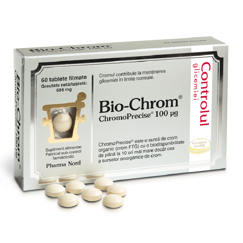 Bio-Chrom, 60 tablete, Pharma Nord