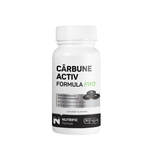 Carbune medicinal Formula Pro, 30 capsule, Nutrific