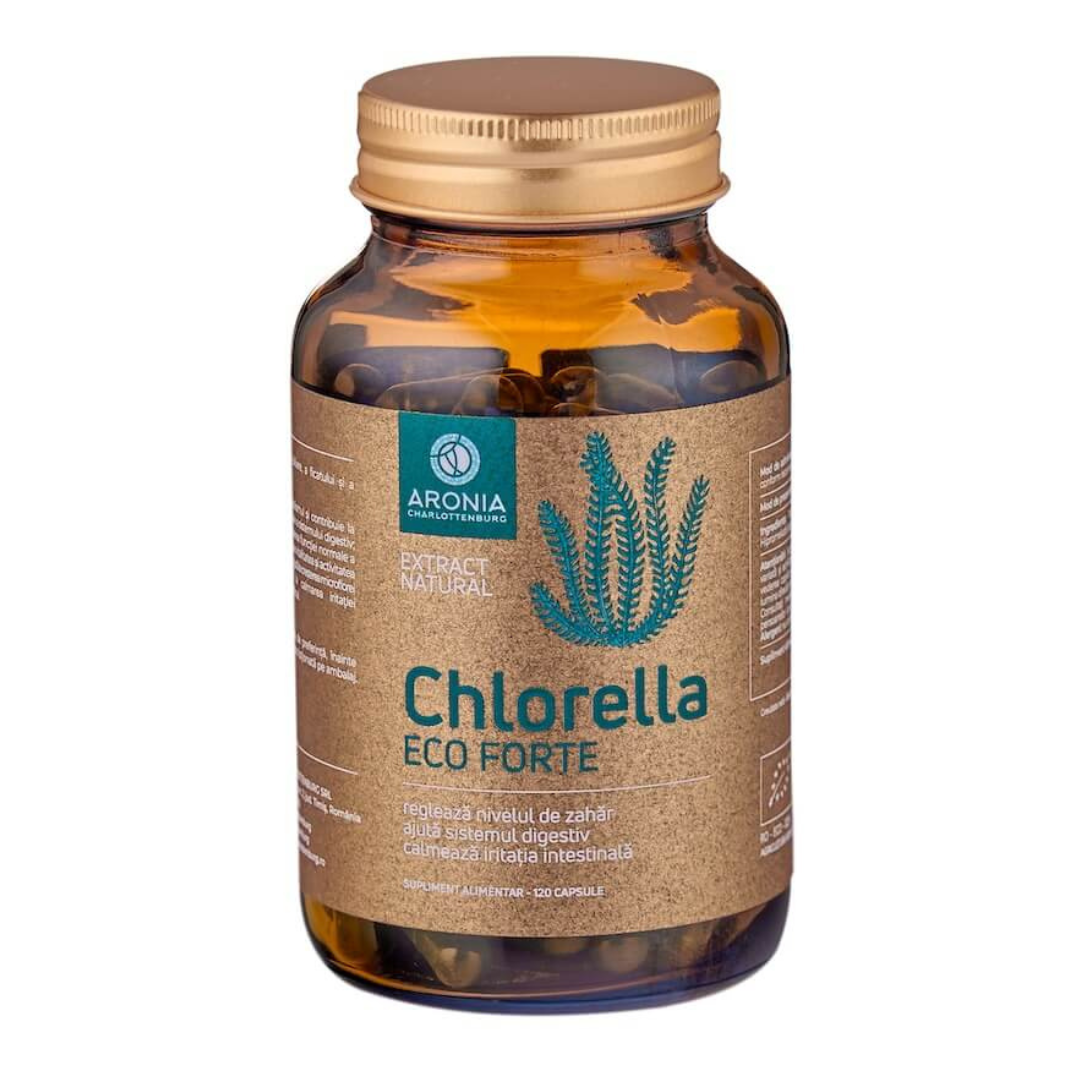 Chlorella Forte, 120 capsule, Aronia Charlottenburg