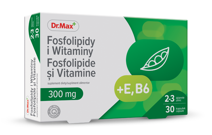 Dr. Max Fosfolipide si vitamine, 30 capsule moi