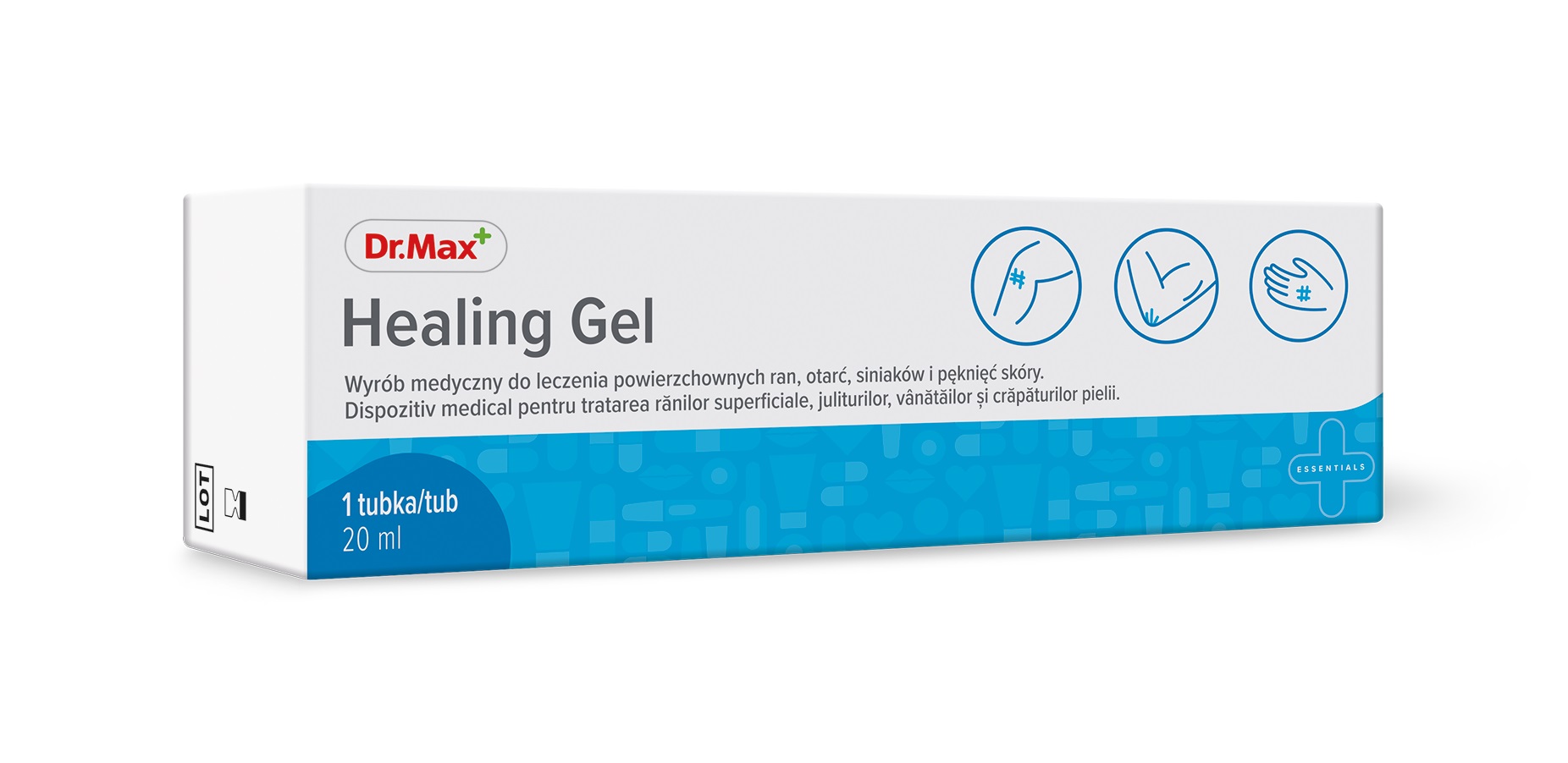 Dr. Max Healing gel, 20ml