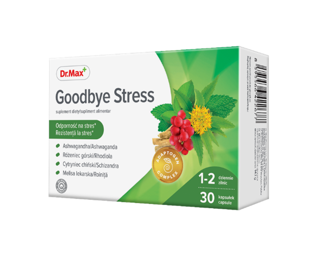 Dr. Max Goodbye Stress, 30 capsule​