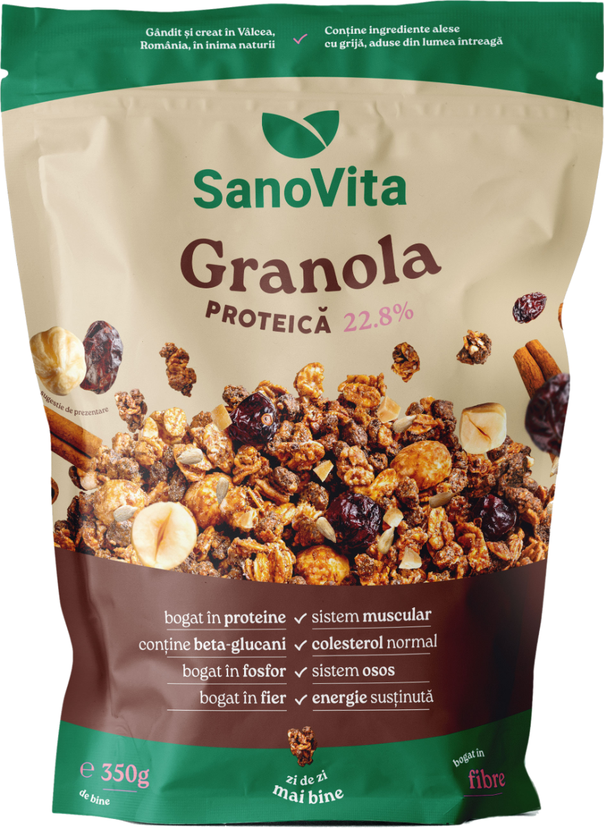 Granola Proteica, 350g, SanoVita